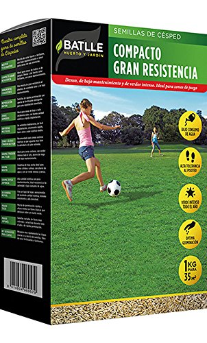 Semillas de Césped - Césped Compacto Gran Resistencia 1Kg - Batlle