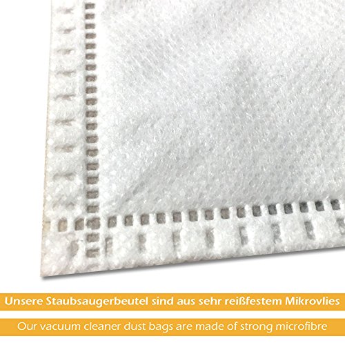 Set 10 Ambientadores + 10 Bolsas de aspiradora para Euroclean 930 S, UZ 920, UZ920, UZ 921, UZ921, UZ 922, UZ922, UZ 923, UZ923, UZ 925, UZ925
