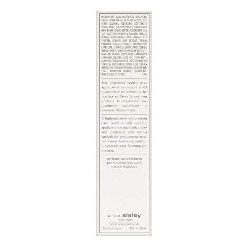Sisley Black Rose Fluido Contorno DE Ojos 14ML Unisex Adulto, Negro, Estándar