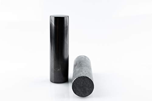 SN NATURSTEIN UG - Armonizador Shungit y Esteatita | Gema y piedra curativa originaria de Carelia - Pack 2 x 3