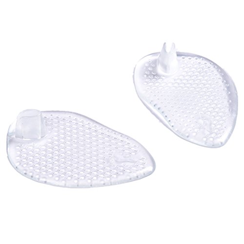 SOFIT GH10 1 par de Gel de Silicona Cojín, la Pedimed de Silicona Protectores de Sandalias, Almohadillas Sandalia Silicona Transparente Cojín para una Sensación Como Descalza, Apoyo el Empeine
