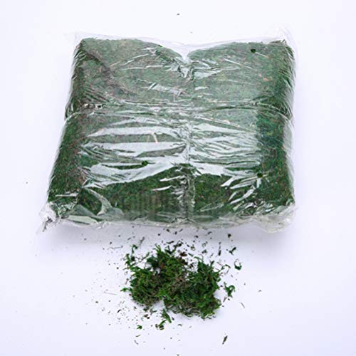 SUPVOX 1 Paquete de Musgo Artificial Musgo Falso Decorativo Realista Plantas Verdes Plantas Artificiales Musgo fause para decoración jardín