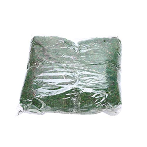 SUPVOX 1 Paquete de Musgo Artificial Musgo Falso Decorativo Realista Plantas Verdes Plantas Artificiales Musgo fause para decoración jardín