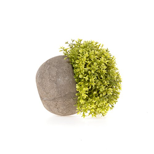 T4U Plantas Artificiales Plásticas Flor Decorativa en Maceta Multicolor para Oficina en Casa Paquete de 3