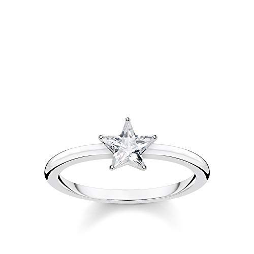 Thomas Sabo Mujer Plata Anillo TR2270-051-14-54