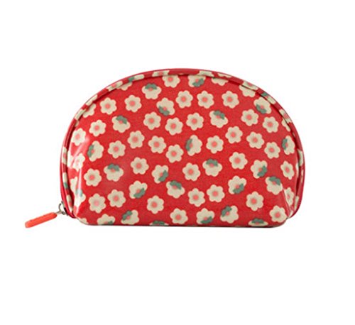 Trompeta femenina impermeable celebración cosmética bolsa mini paquete, flor