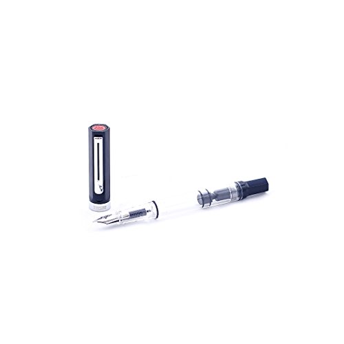 Twsbi Eco Black plumín M - Pluma estilográfica negro