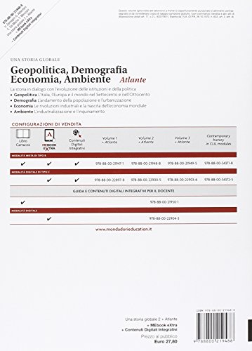 Una storia globale. Atlante geopolitico. Per le Scuole superiori. Con e-book. Con espansione online: 2