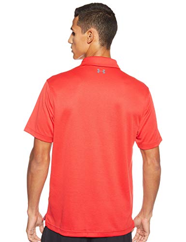Under Armour Tech Polo, Hombre, Rojo, MD