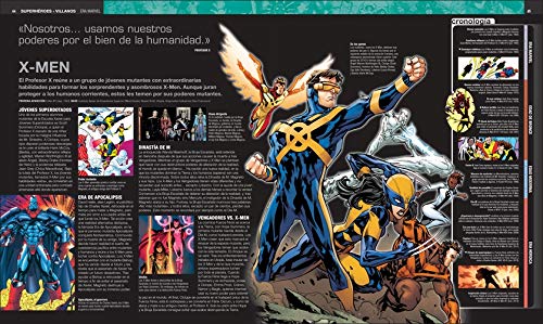 Universo Marvel: Superhéroes. Villanos. Localizaciones. Tecnología. Vehículos.