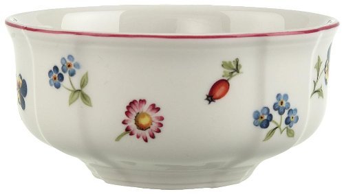 Villeroy & Boch Petite Fleur 1023953880 Taza para Postre, Porcelana, Rojo