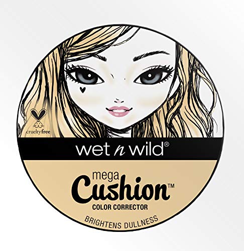 Wet n Wild MegaCushion™ Color Corrector – Formato Cushion – Amarillo - 1 unidad