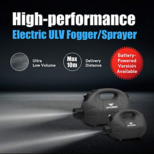 XPower Alto Rendimiento eléctrico ecológico Desinfección ULF nebulizador pulverizador (F-8)