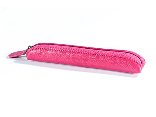 ZAPP- Estuche 100% piel de vaca para Cigarrillos Electrónicos (tamaño M, rosa) adecuado para el tipo de batería 1500 mah, 2100 mah…(sin nicotina y sin tabaco)