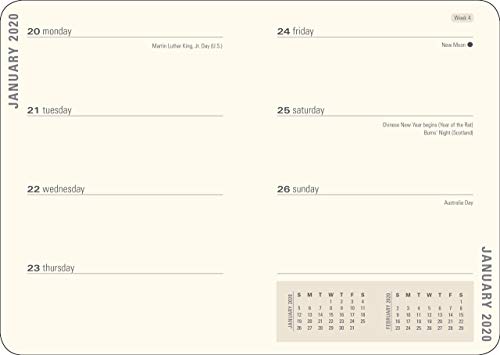2020 Almond Blossom Weekly Planner (16-Month Engagement Calendar)