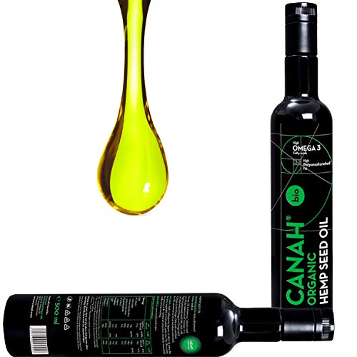 Aceite de semilla de cáñamo Canah (500 mililitros Bio)