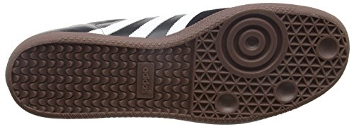 adidas Originals Samba Leather, Zapatillas de Fútbol para Hombre, Negro/Blanco, 40 EU