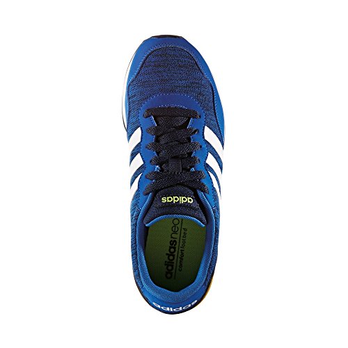 adidas V Jog K - Zapatillas de deportepara niños, Azul - (Azul/FTWBLA/Maruni), 4