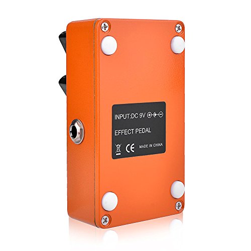 Andoer Caline CP-18 Pre AMP Pedal de guitarra Overdrive (Naranja)