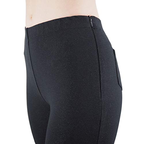 Anonyme, Pantalones de Leopardo Negro Glenda, Any_P139FP148_Black - 38