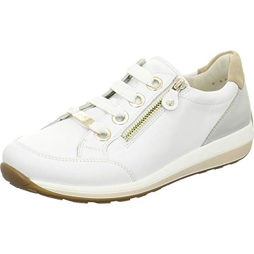 ara Osaka, Zapatillas para Mujer, Blanco (Weiss, Weissgold/Camel 79), 38.5 EU