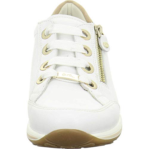 ara Osaka, Zapatillas para Mujer, Blanco (Weiss, Weissgold/Camel 79), 38.5 EU