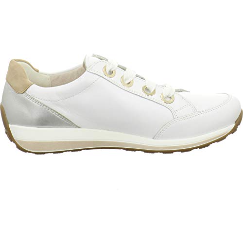 ara Osaka, Zapatillas para Mujer, Blanco (Weiss, Weissgold/Camel 79), 38.5 EU