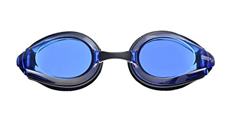 Arena Tracks Gafas de Natación, Unisex Adulto, Negro/Azul, Universal