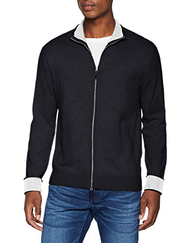 Armani Exchange 8nze73 Chaqueta Punto, Azul (Navy 1510), X-Small para Hombre