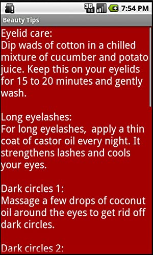 Beauty Tips