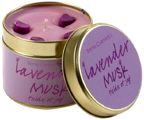 Bomb Cosmetics Lavender Musk - Vela aromática
