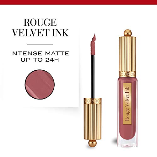 Bourjois Velvet Ink Lip Barra De Labios, Tono 004, 3.5 Ml