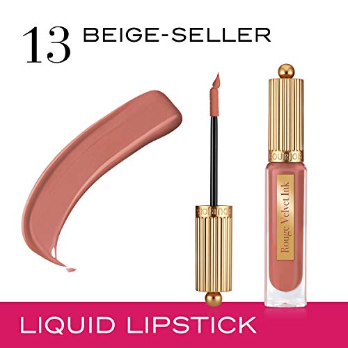 Bourjois Velvet Ink Lip Barra De Labios, Tono 013-3.5 ml