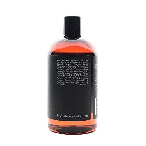 Brickell Men’s Products – Gel Limpiador Corporal Vigorizante con Menta para Hombre – Natural y Orgánico – 473 ml