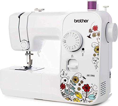 Brother JX17FE (Fantasy Edition) - Máquina de Coser Eléctrica, Portátil, 17 Puntadas de Costura, Fácil de Usar y Práctica