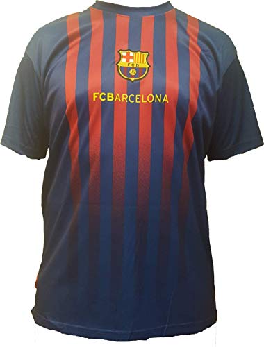 Camiseta Fan 2019 del FC. Barcelona - Producto Oficial Licenciado - Adulto Talla XL - Medidas Pecho 59 - Largo Total 75 - Largo Manga 22 cm.