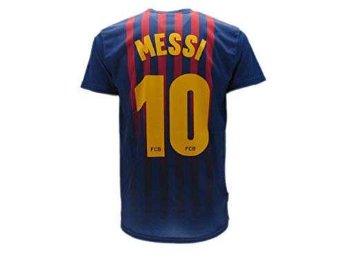 Camiseta Fan 2019 del FC. Barcelona - Producto Oficial Licenciado - Adulto Talla XL - Medidas Pecho 59 - Largo Total 75 - Largo Manga 22 cm.