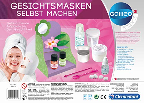 Clementoni Ciencia y Juego- Mascarillas de Belleza (55351)