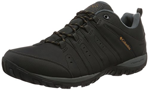Columbia Peakfreak Nomad Zapatos impermeables para hombre , Negro(Black, Monument), 42 EU