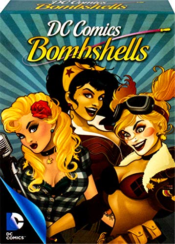DC Bombshells Jugando Cartas Cubierta