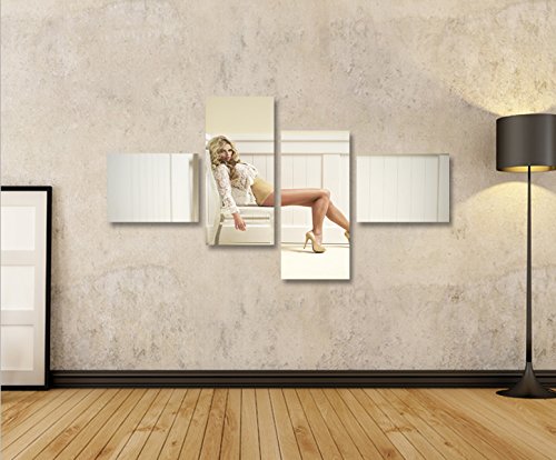 De Imágenes sobre lienzo Model V2 Fashion Shooting Sexy Pin Up 4L XXL Póster Lienzo Cuadro de decoración salón Marca Islandburner