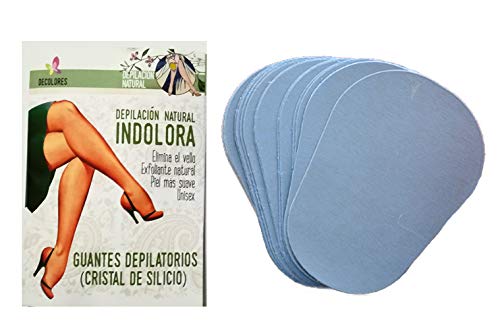 Decolores, Recambios corporales depilación natural e indolora, ideal para el cuidado de la piel. Incluye 15 discos corporales de recambios de mineral de silicio.