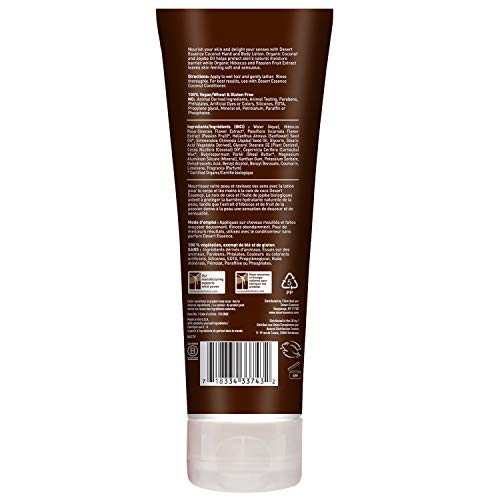 Desert Essence Loción de manos y cuerpo de coco 8 fl oz