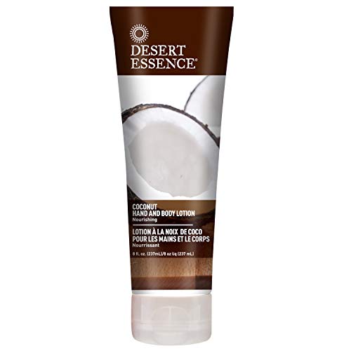 Desert Essence Loción de manos y cuerpo de coco 8 fl oz