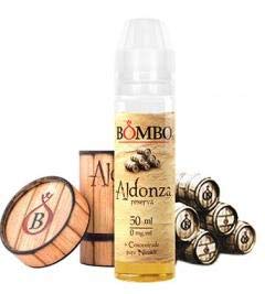 E-liquid BOMBO ALDONZA 50ML CONCENTRADO 0MG – mezcla de tabacos selectos y las mejores vainillas maceradas en barrica de roble americano, TPD,para Cigarrillos Electrónicos,sin nicotina.