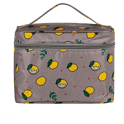 Estuche de Maquillaje Impermeable Portátil Almacenamiento Correa para Viajes de Negocios para Maletas y Equipaje de Mano Gran Capacidad Cosmético Bolsa Multifuncional para Mujer