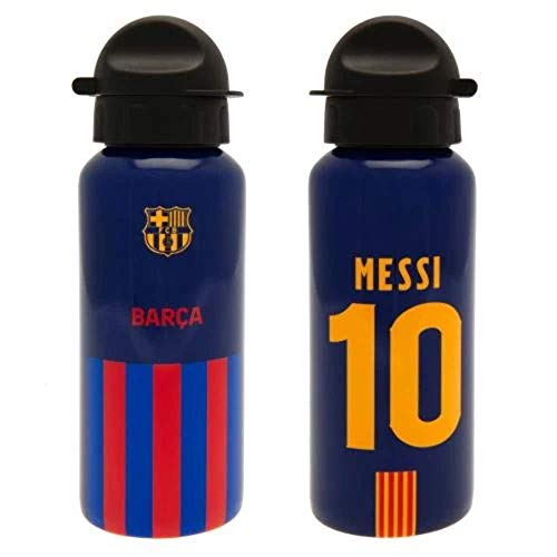 FCB Botellin de Aluminio Messi. Producto Oficial FC Barcelona.