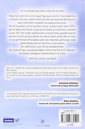 Firmado, Abril (JUVENIL)