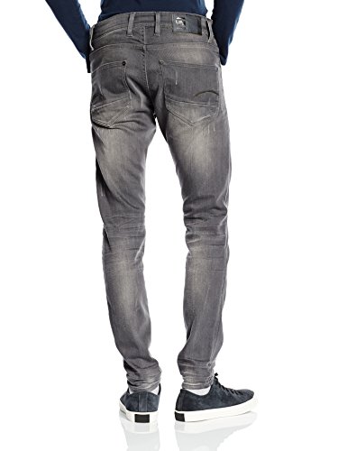 G-STAR RAW Revend Skinny Vaqueros, Light Aged Destroy 6132-1243, 27W / 30L para Hombre
