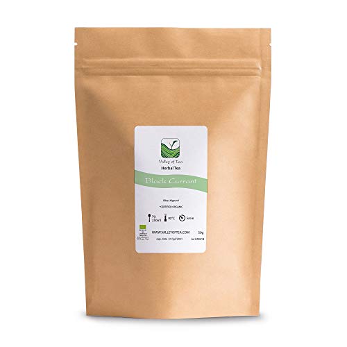 Grosella negra orgánica infusión hojas - Ideal con postres - Ribes nigrum - Recién recolectada del grosellero 100g
